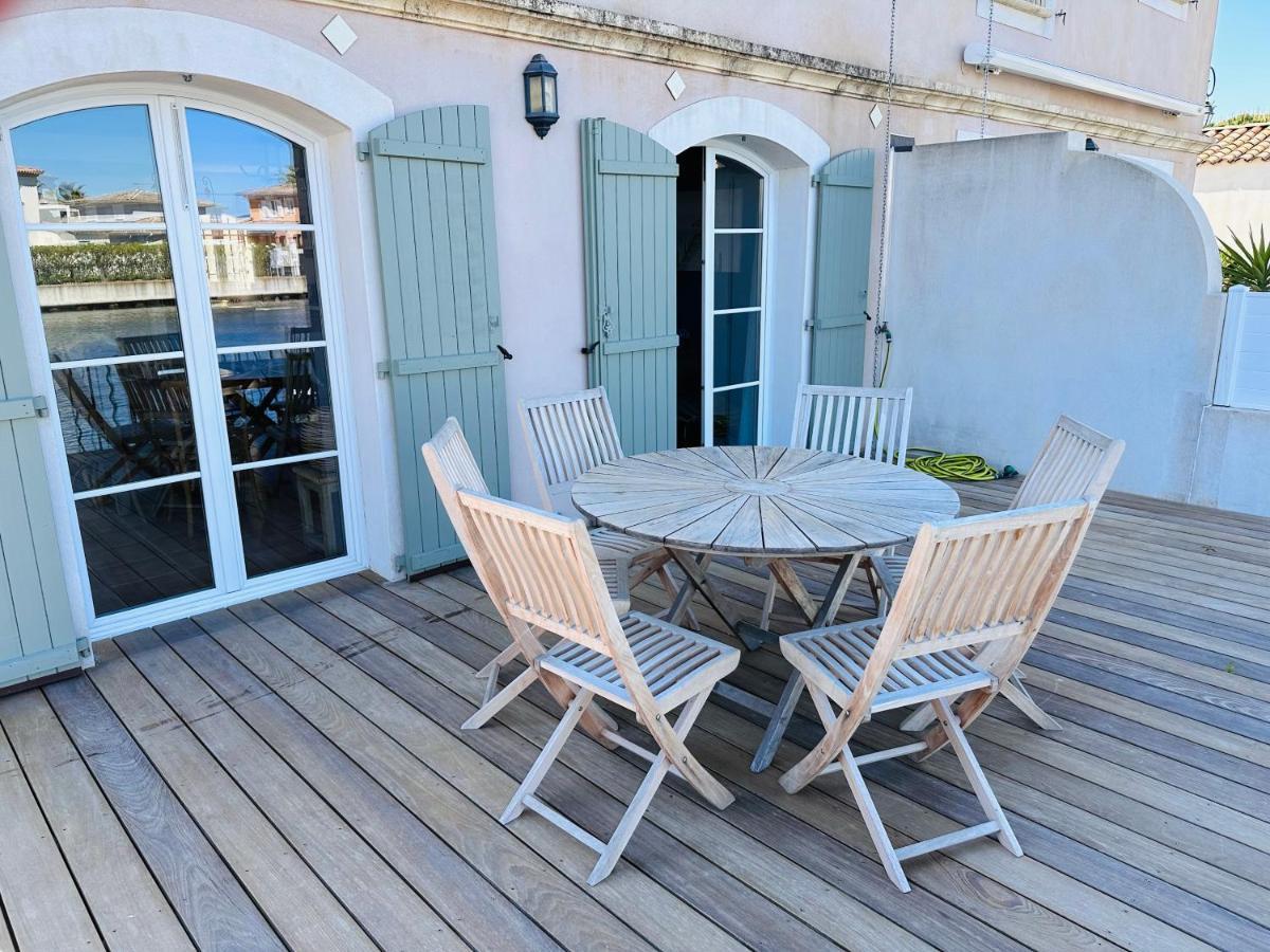 Marina 120M²/8 Pers/ Terrasse 100M²/ Appontement Villa Aigues-Mortes Dış mekan fotoğraf