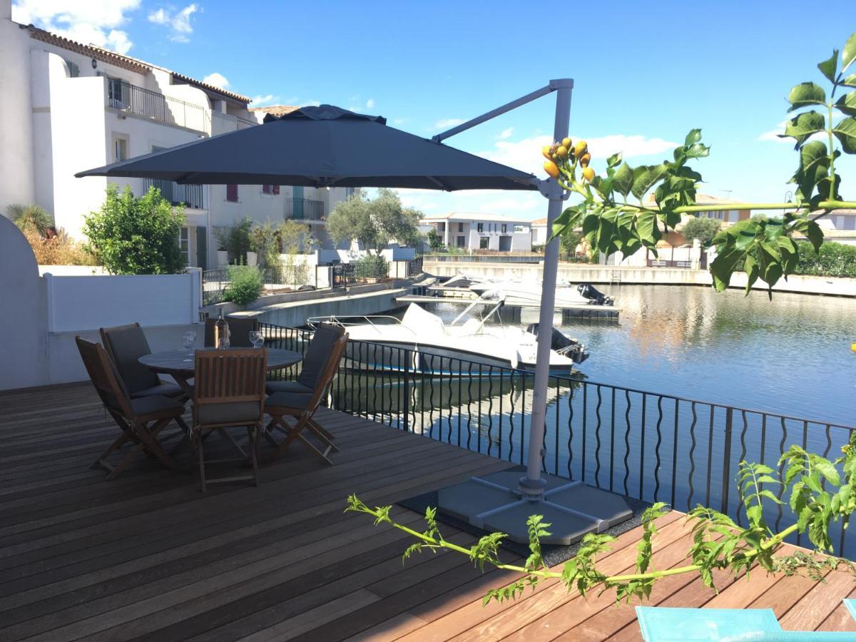 Marina 120M²/8 Pers/ Terrasse 100M²/ Appontement Villa Aigues-Mortes Dış mekan fotoğraf